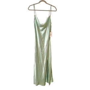 NWT Jason Wu satin dress with beaded straps